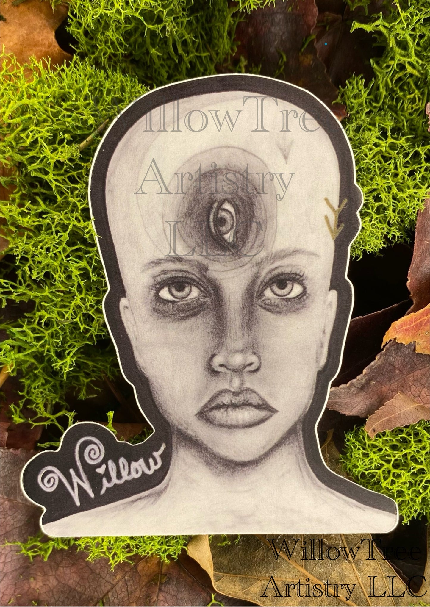 “Spiral” Vinyl Sticker