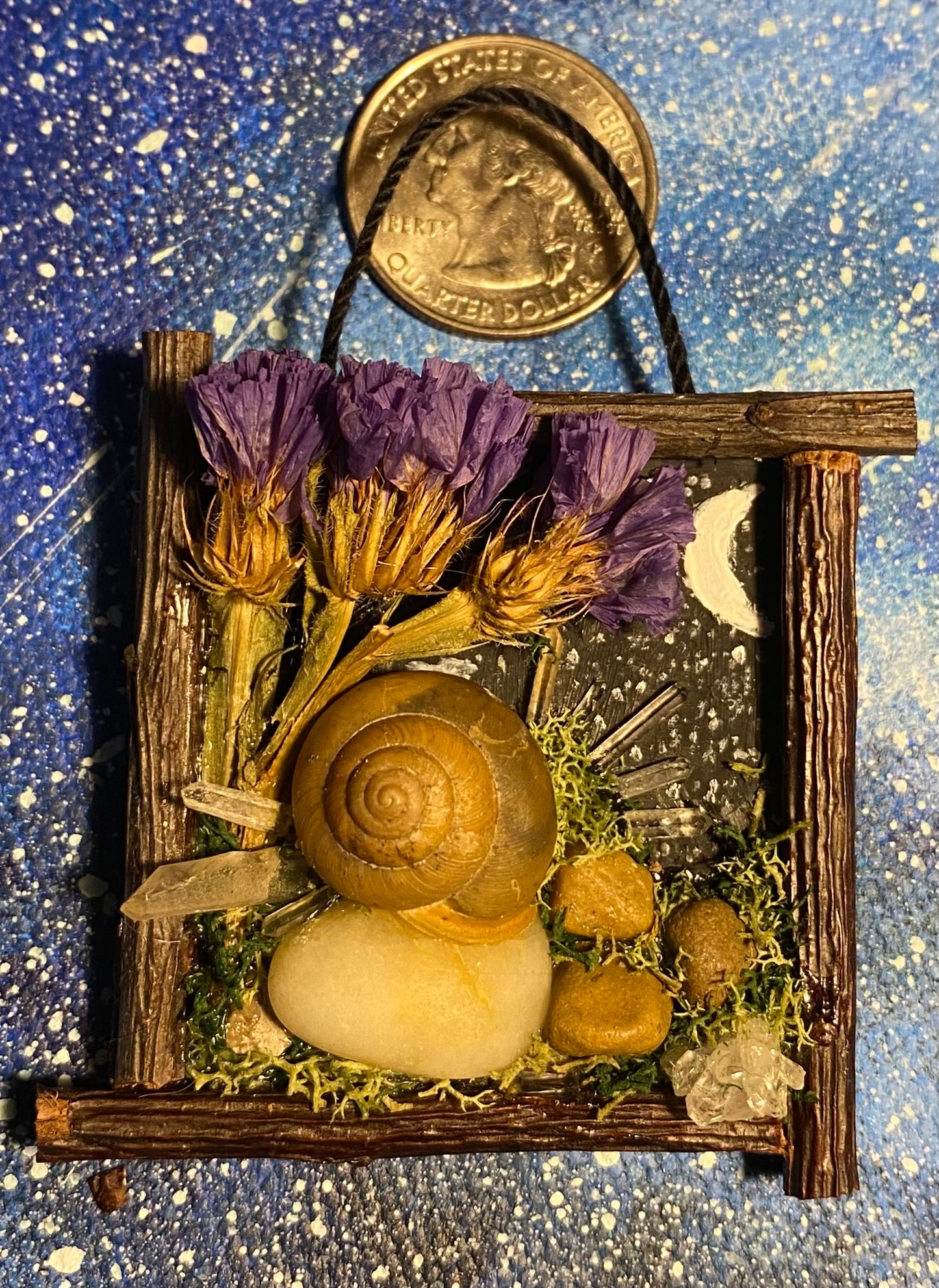 Stick Framed Nature Scene 1